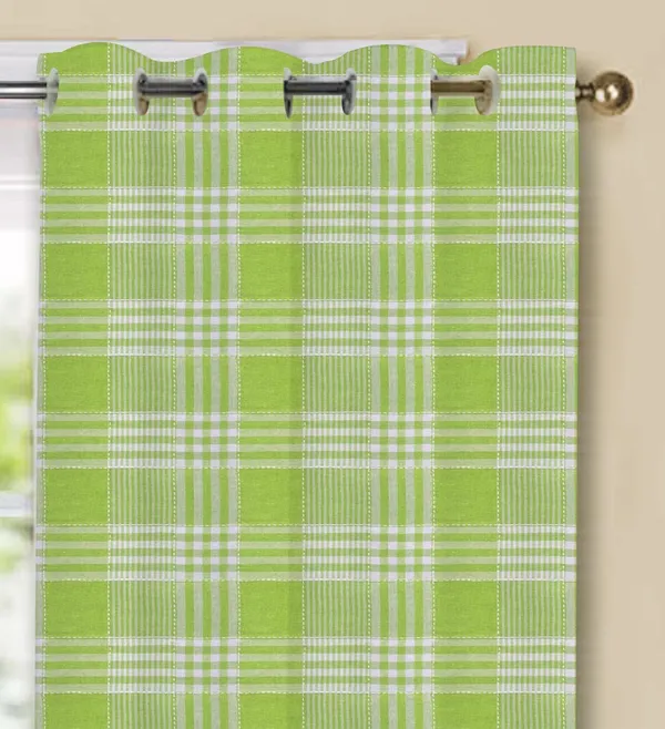 Green_-Window_Cotton_Room_Darkening_Window_Curtain_(Pack_of_2_Panel)_(Checkered,_Green)_152_cm_(5_ft)
